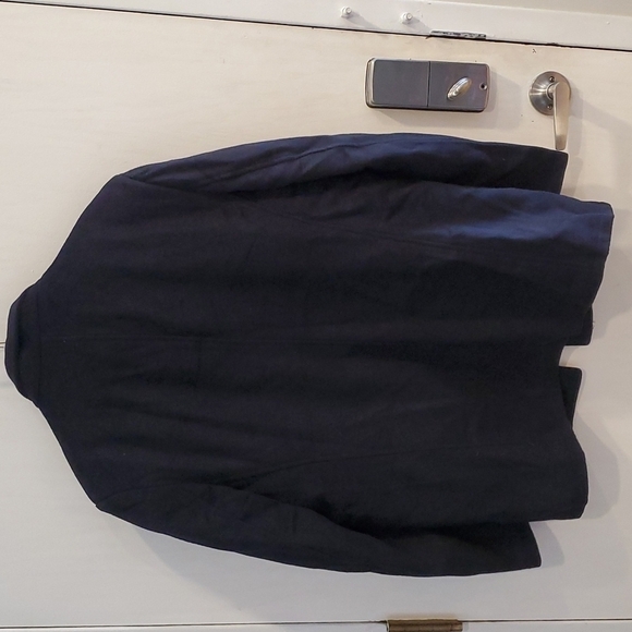 Alpha Black Wool Blend Winter Jacket M NWT - Picture 7 of 7